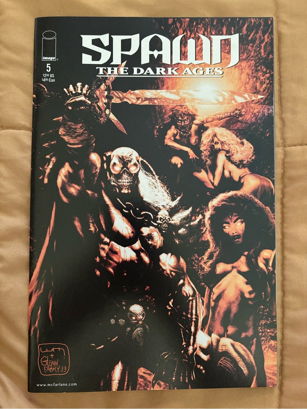 Spawn the Dark Ages #5 Image Comics (1999)